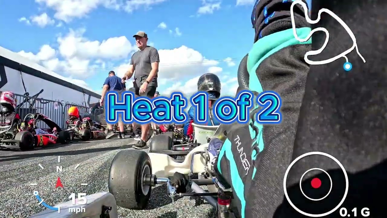 KartWeek at Daytona 206 Jr (onboard) Day 2 of 3