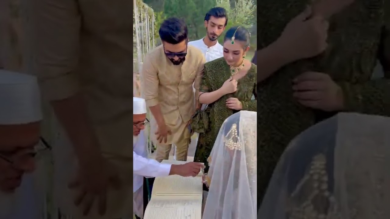 Sarah khan Sister Wedding