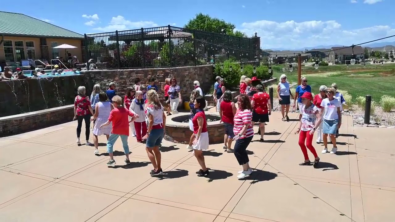#International Line Dance  Foundation Flashmob:   Stand by Me