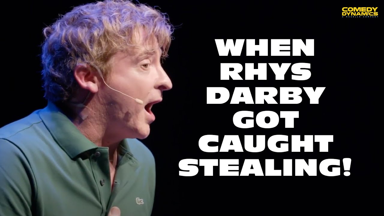 When Rhys Darby Got Caught Stealing!