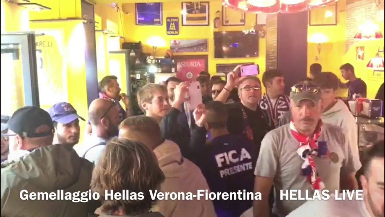 Lo storico gemellaggio tra Hellas Verona e Fiorentina