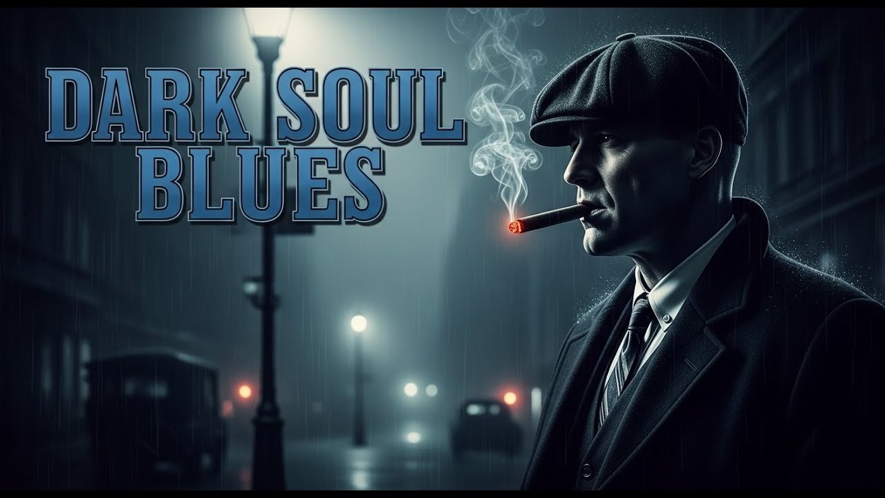Dark Soul Blues at Midnight 🌑 | Noir Blues for Broken Hearts & Night Thinkers