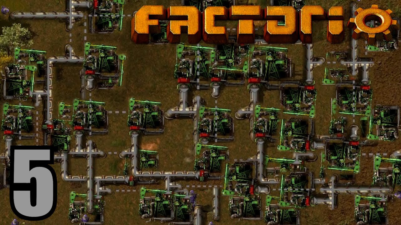 Oil processing - Factorio | Part 5