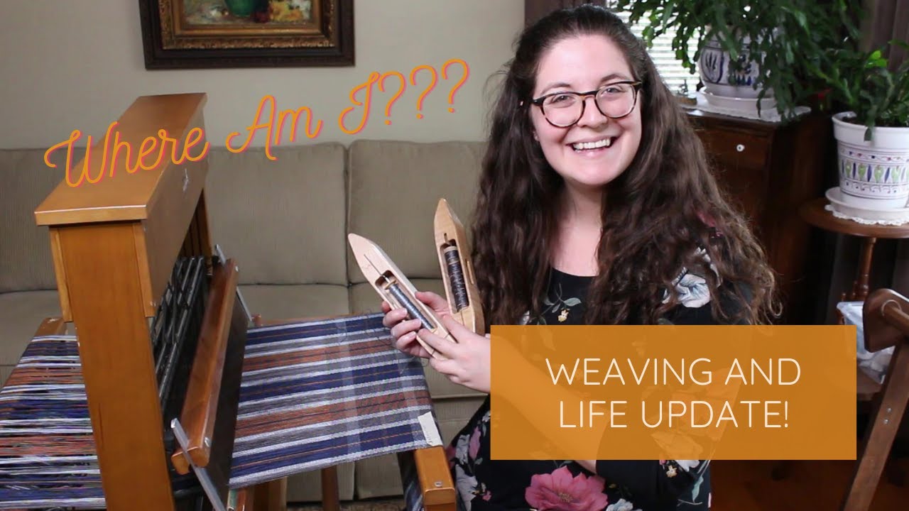 Starting The 4-Part Series of Weaving Scarves on my Dorothy Loom and Revealing a Big Life Update!