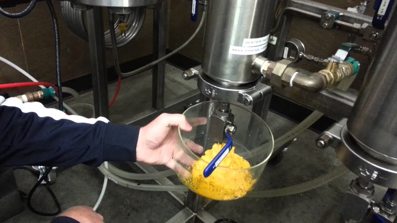 200g of cannabis concentrate via scfe!