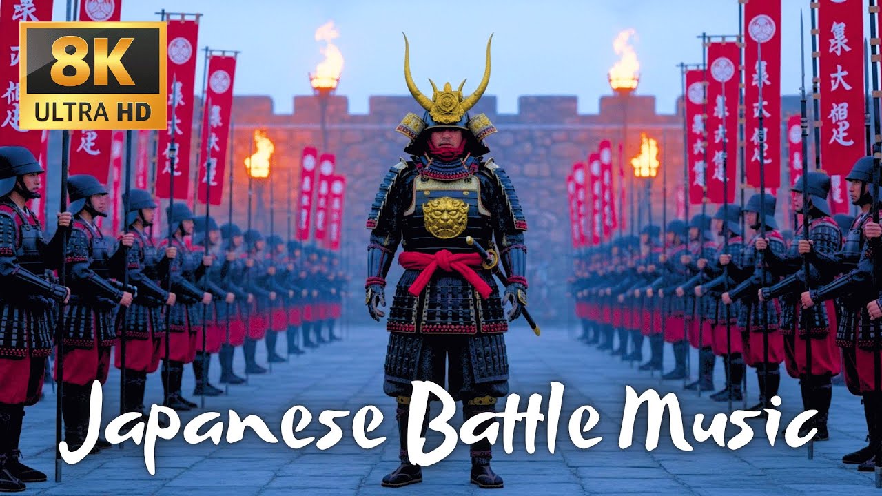 Battle Music of the Samurai Warriors | A Symphony of Katana and Soul Steel Clash