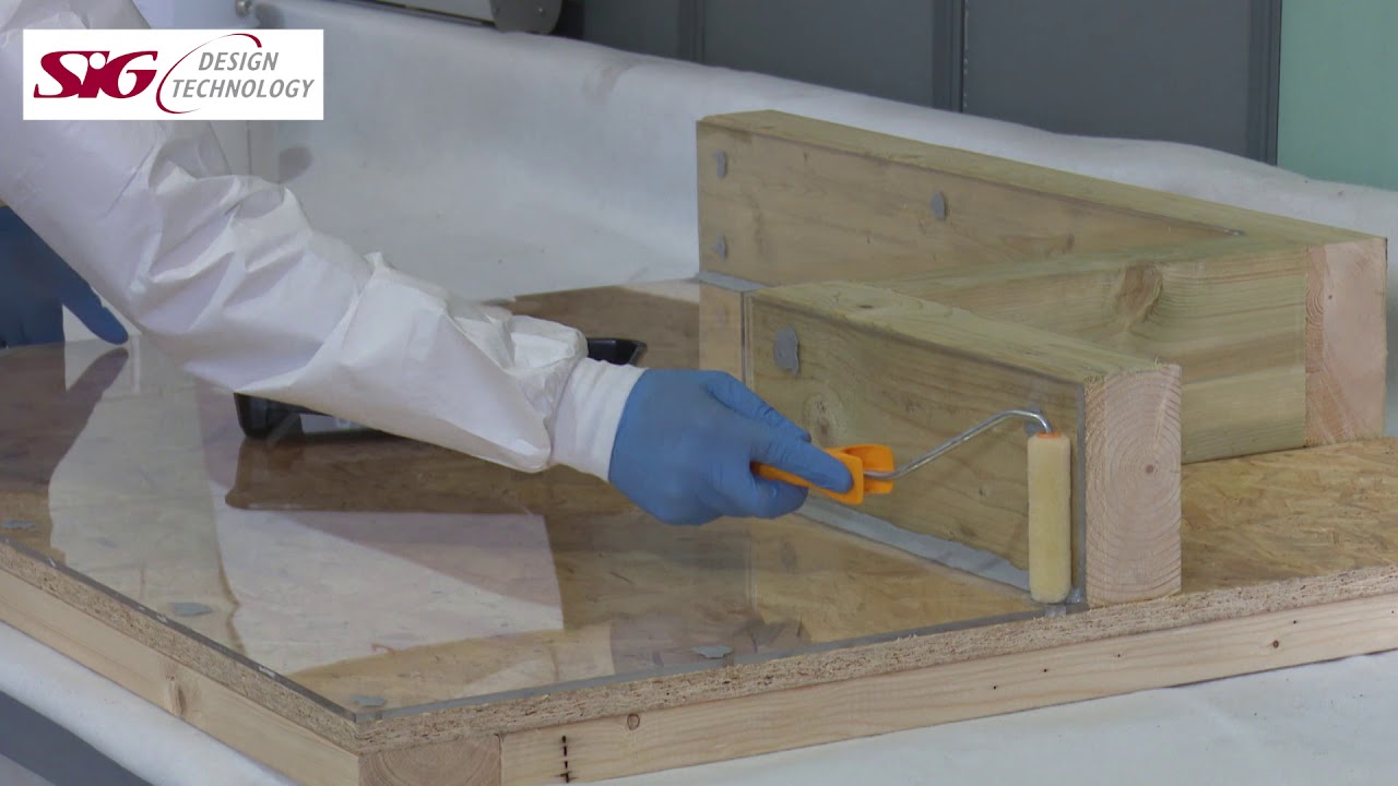 Liquid Roofing Demonstration - SIGnature PU-20 liquid waterproofing system