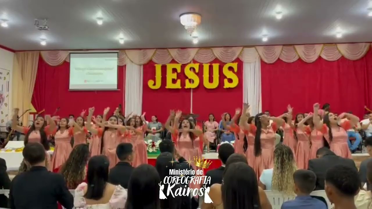 Ministério de Coreografia KAIROS. Louvor Se eu não te ouvir - Sarah Farias. 