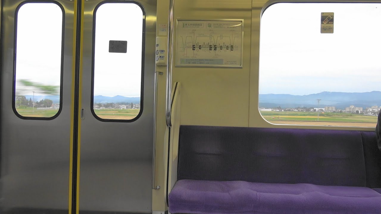 爆走110km/h運転！701系盛岡車 水沢→陸中折居「車内+走行音」