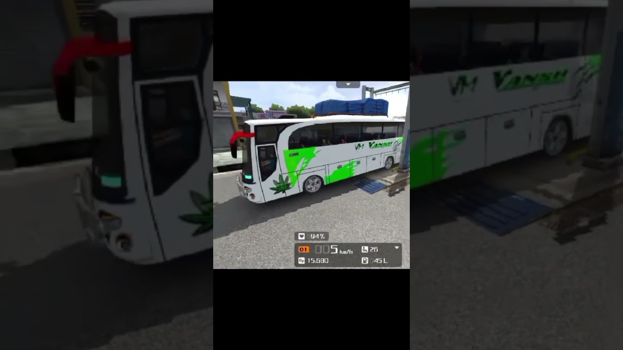 Vansh motors buszip skin bussid