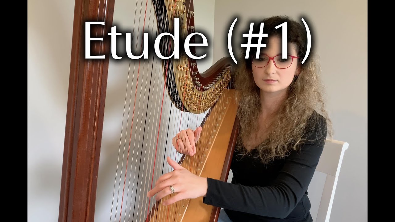 Etude (#1) - Harp Cover - Wedding Music - Harpist - Prelude