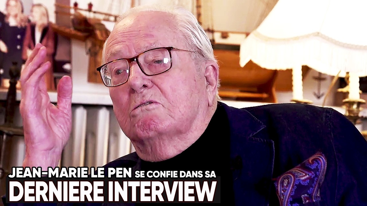 Exclu : Jean Marie Le Pen, parle de lui aprés sa mort, sa dernière interview