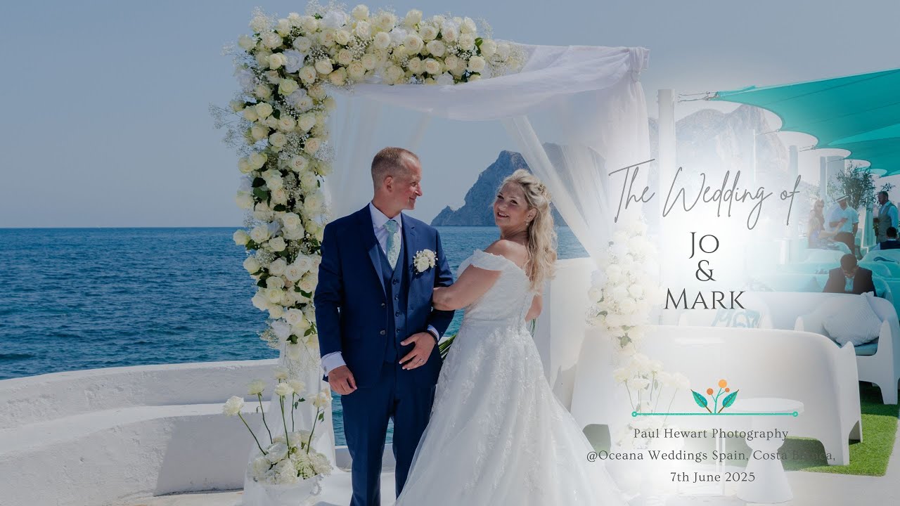 The Spanish Destination Drone Highlights Video of Jo & Mark with Paul Hewart Photography