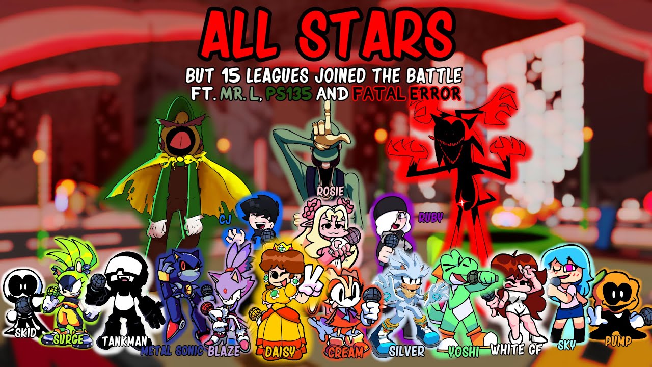 "Players 31-45 Joined the Game!" All Stars But 15 Leagues Joined The Game! (FT. MR.L, PS135 And F.E)