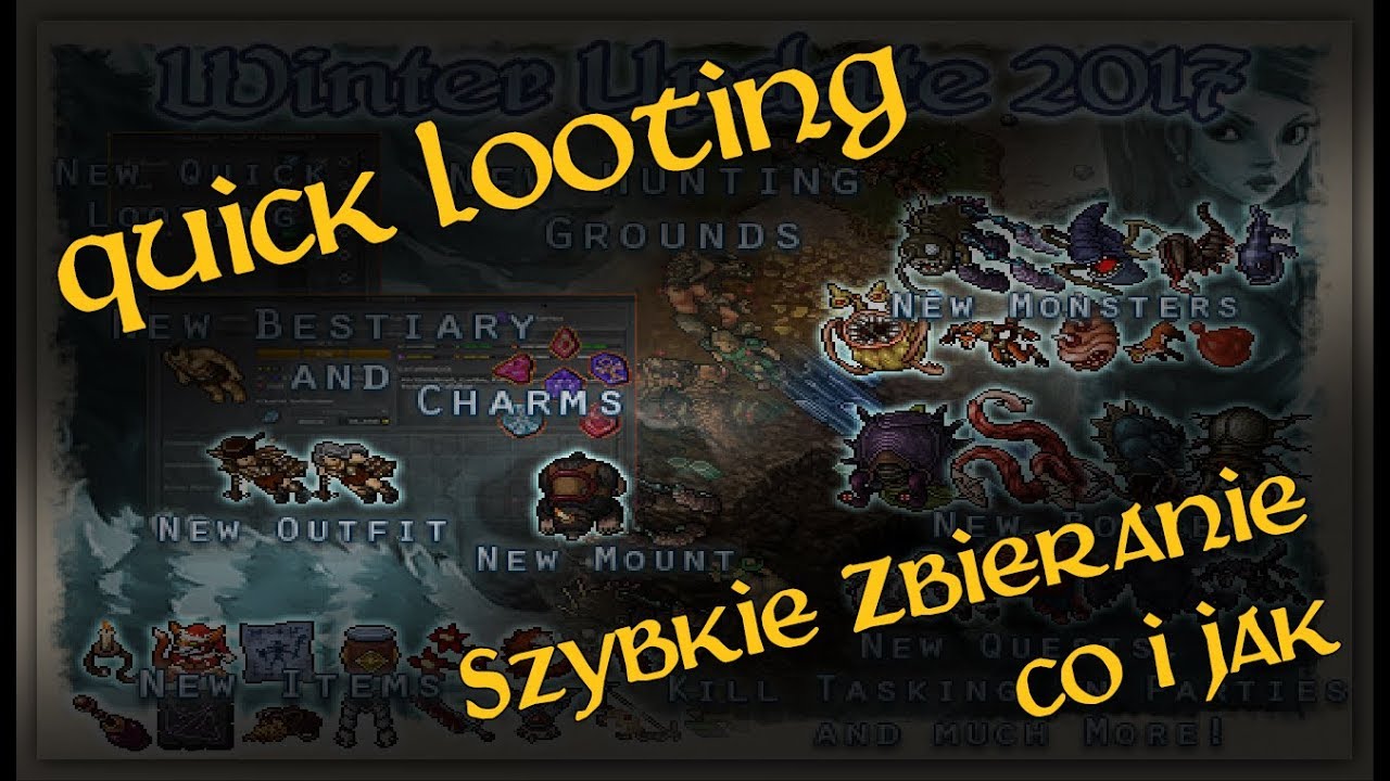 Tibia Quick Looting | Poradnik
