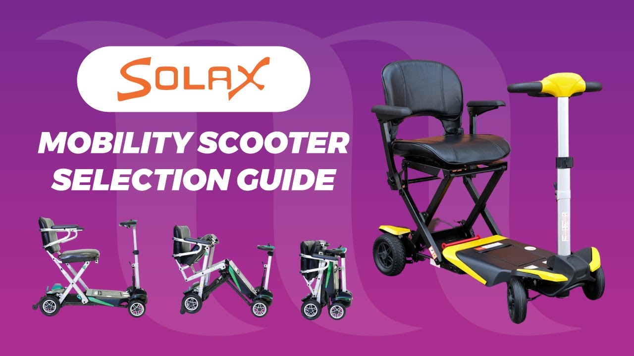 2023 Solax Travel Scooter model comparison and selection guide