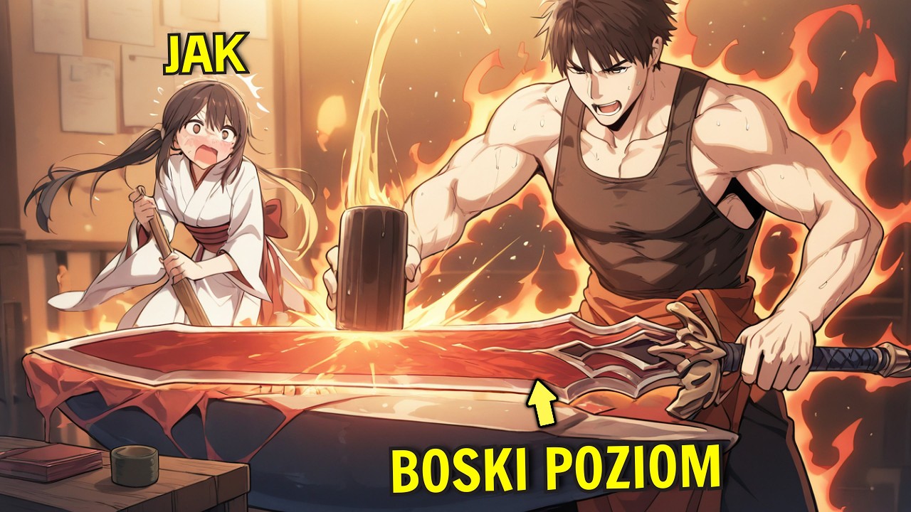 🔥 Tworzy broń poziomu bogów — Niezniszczalny i zostaje graczem #1 na serwerze! - skróty manhwy