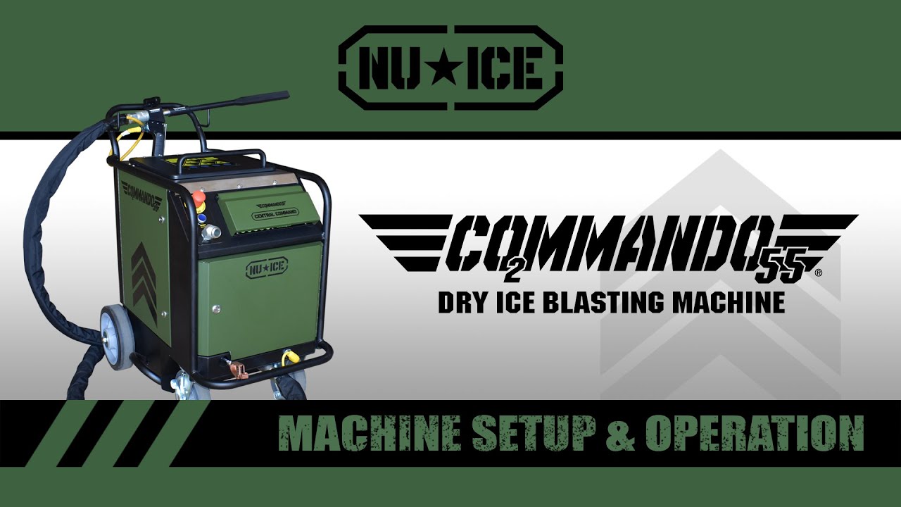 COMMANDO 55 Machine Setup and Operation