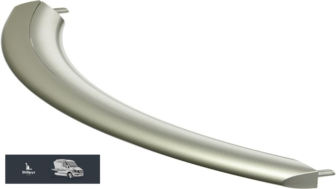 Qualtex Silver Microwave Oven Door Handle For Samsung ME16K3000AS SMH1611SE SMH1713S