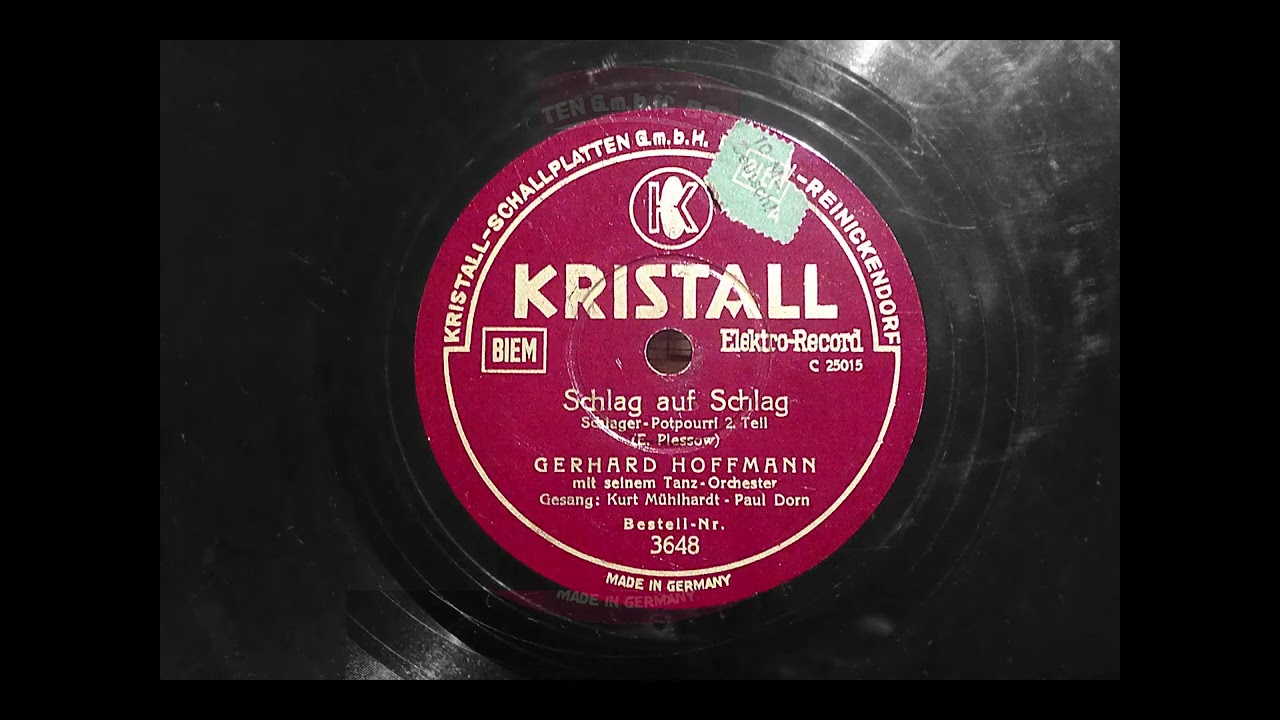 Gerhard Hoffmann: Schlag auf Schlag (Mühlhardt, Dorn) 1937