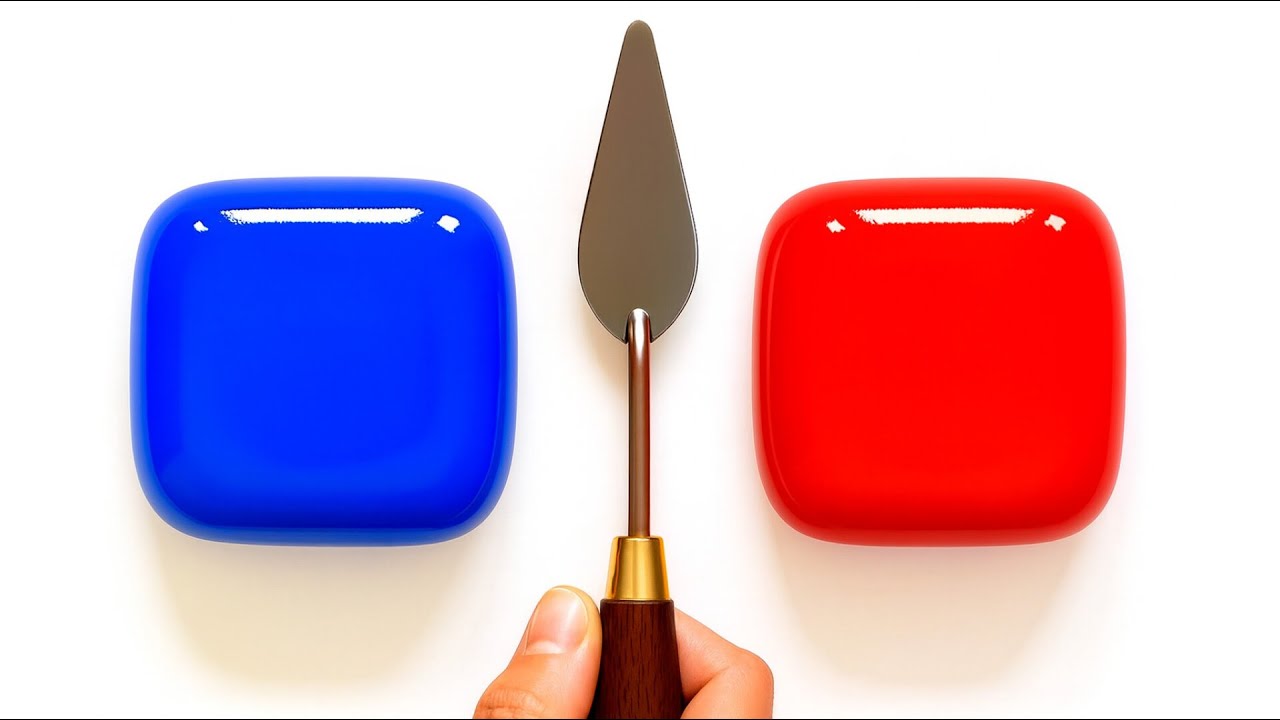GuessThe Final Color🎨Mixing Color With Clay,Powder,Acrylic,glitter|Satisfying video|Colormixing|Art