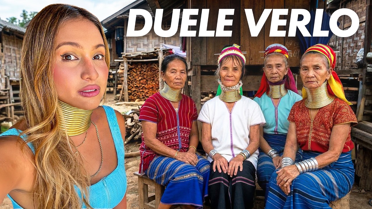 IMPACTANTE ‼️ Visité la TRIBU MUJERES JIRAFAS | El cuello más largo del mundo 