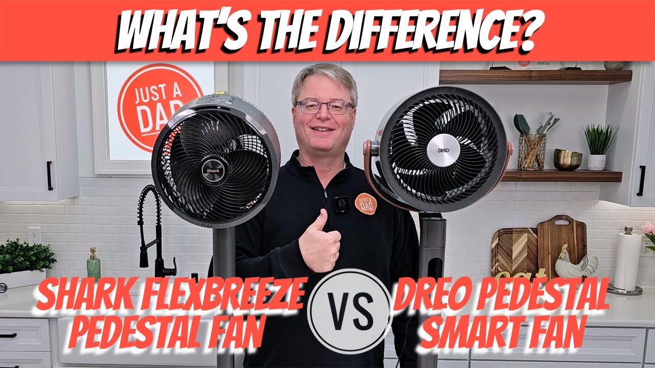Shark FlexBreeze Pedestal Fan vs Dreo Pedestal Fan COMPARISON