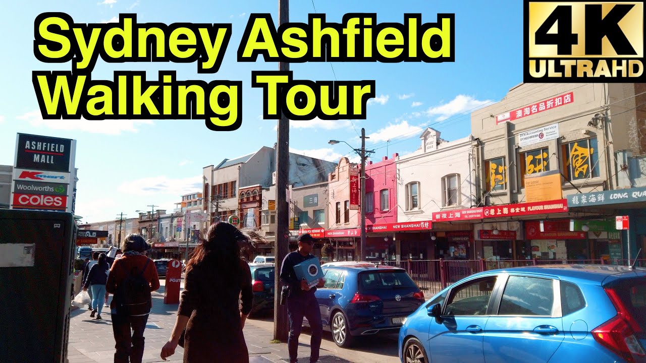 [4K] 2020 SYDNEY WALKING TOUR 👞| ASHFIELD | NEW SHANGHAI RESTAURANT | Sydney Australia 🇦🇺
