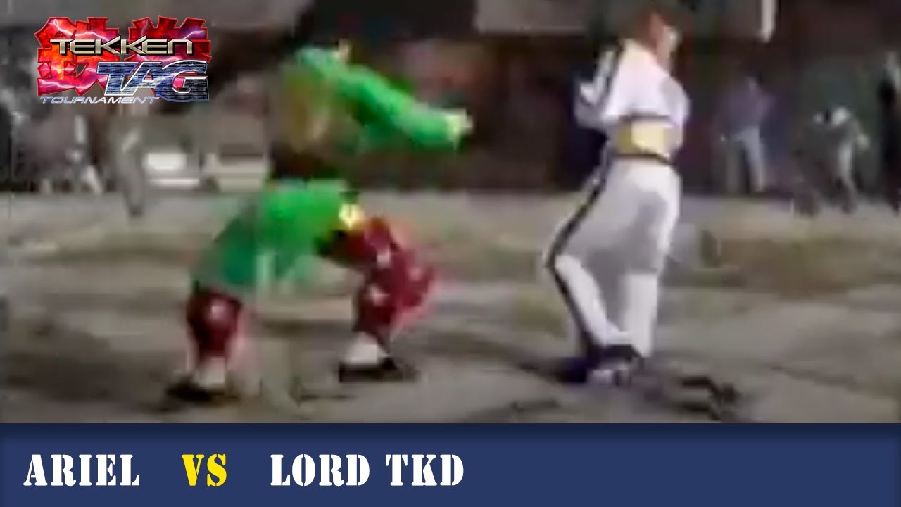 Ariel (Kazuya - Lei) vs Lord TKD (Hwoarang - Baek) - Semi Final Tekken Tag 1