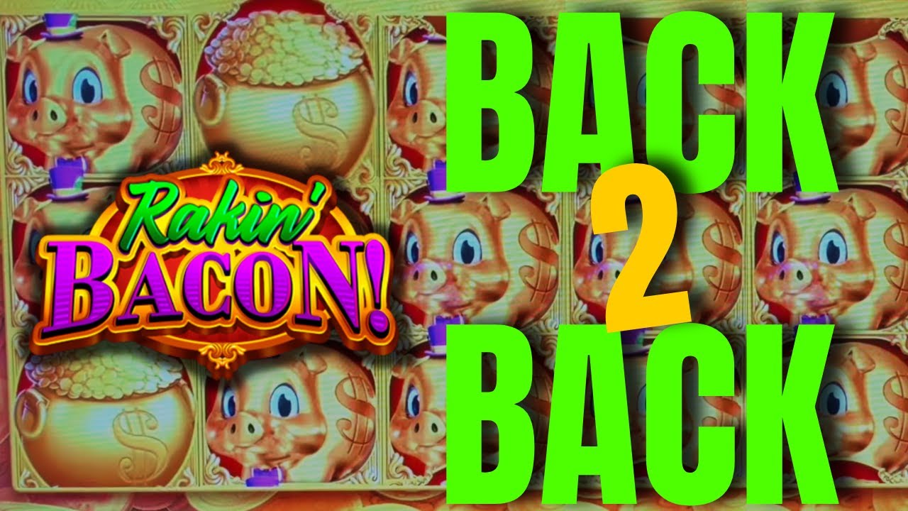 JACKPOT HANDPAY on RAKIN' BACON SLOT MACHINE Up To $52/SPINS HIGH LIMIT SLOT PLAY AT COSMO