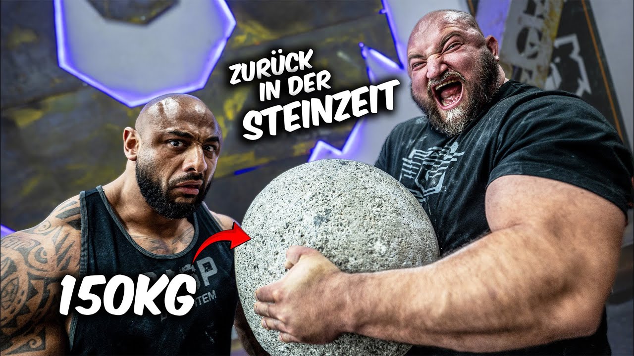 XXL STONES beim stärksten Mann Deutschlands..