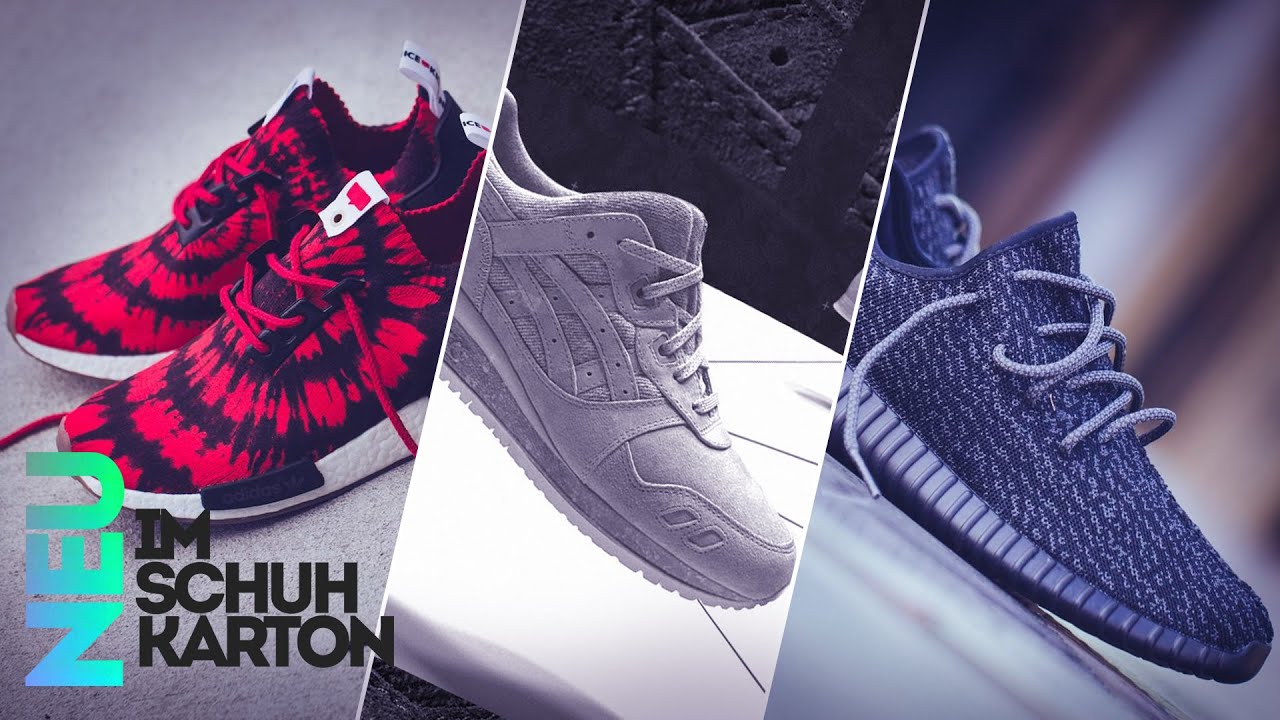 Yeezy RESTOCK, Reigning Champ Gel Lyte 3 & NMD - Neu im Schuhkarton
