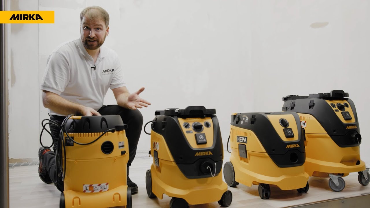 Почему стоит выбрать пылеуловитель Mirka®? Характеристики и преимущества