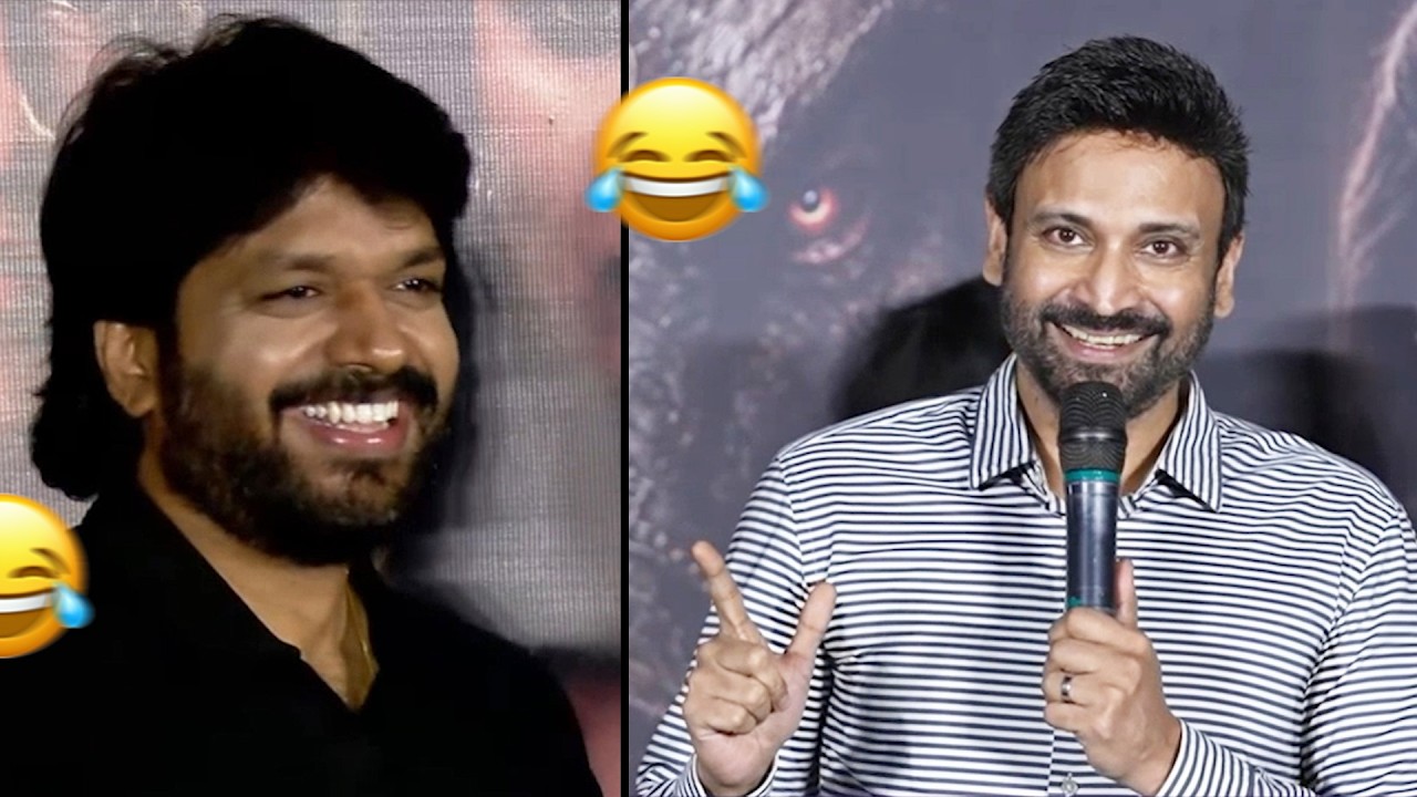 Hero Sumanth's Hilarious Speech at Mahendragiri Varahi Teaser Launch Event ❤️ @AndhraTalkiesMedia
