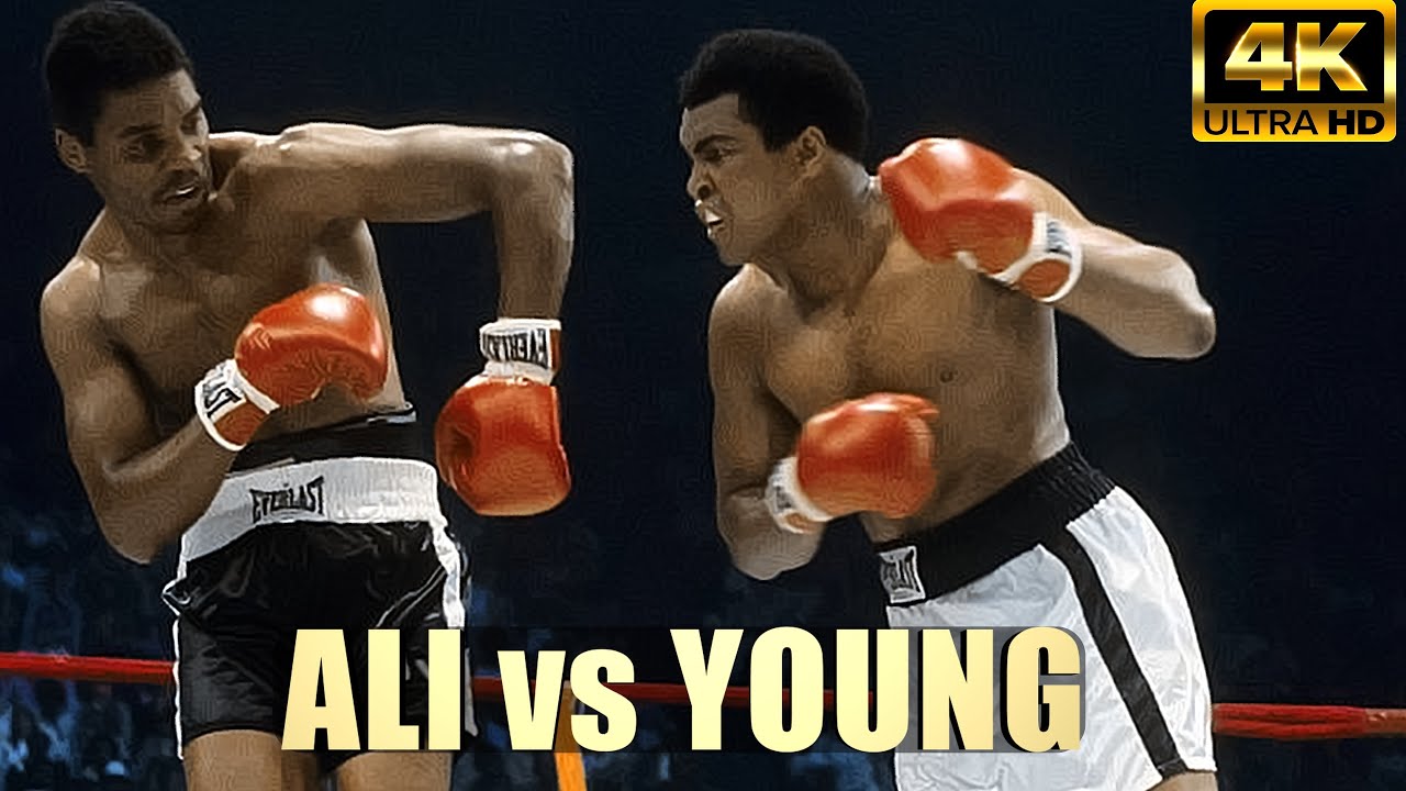 Muhammad Ali vs Jimmy Young | HIGHLIGHTS Boxing Fight | 4K Ultra HD