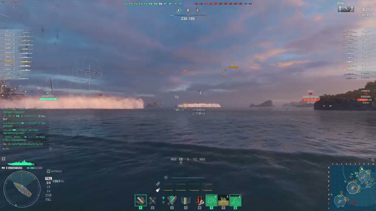World of Warships HINDENBRUG TIME!!!!!