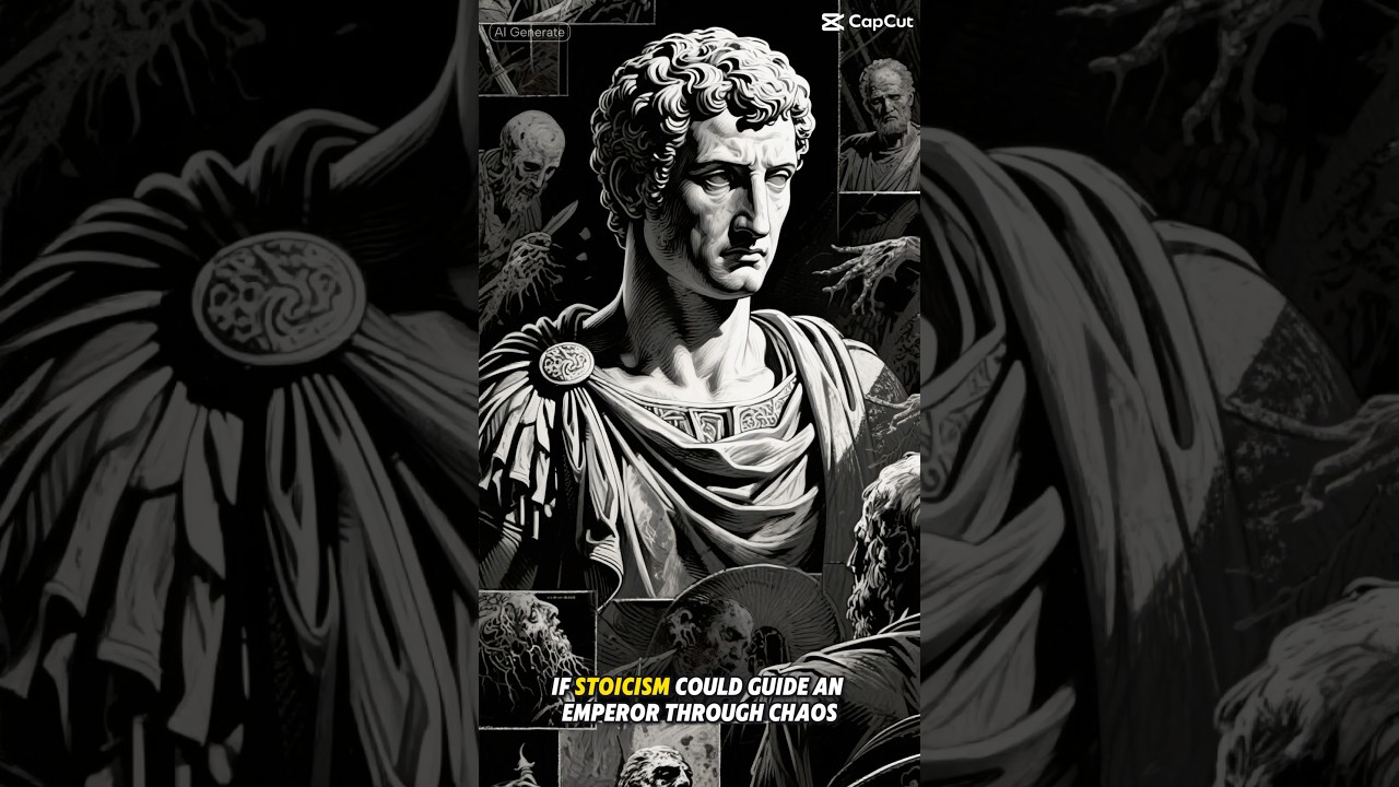 🛡️Marcus Aurelius - The Stoic mindset that gave an emperor unshakable strength. #Stoicism #mindset