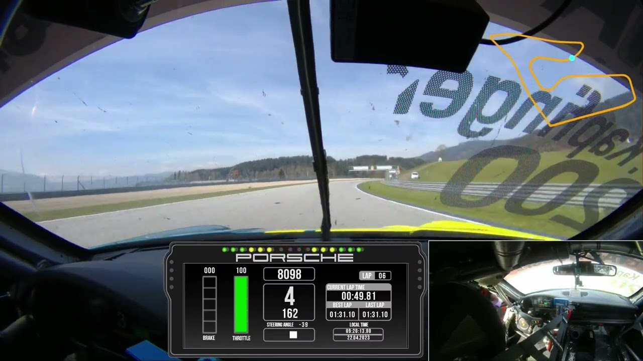 Redbullring 1:30:97 - 992 GT3 CUP