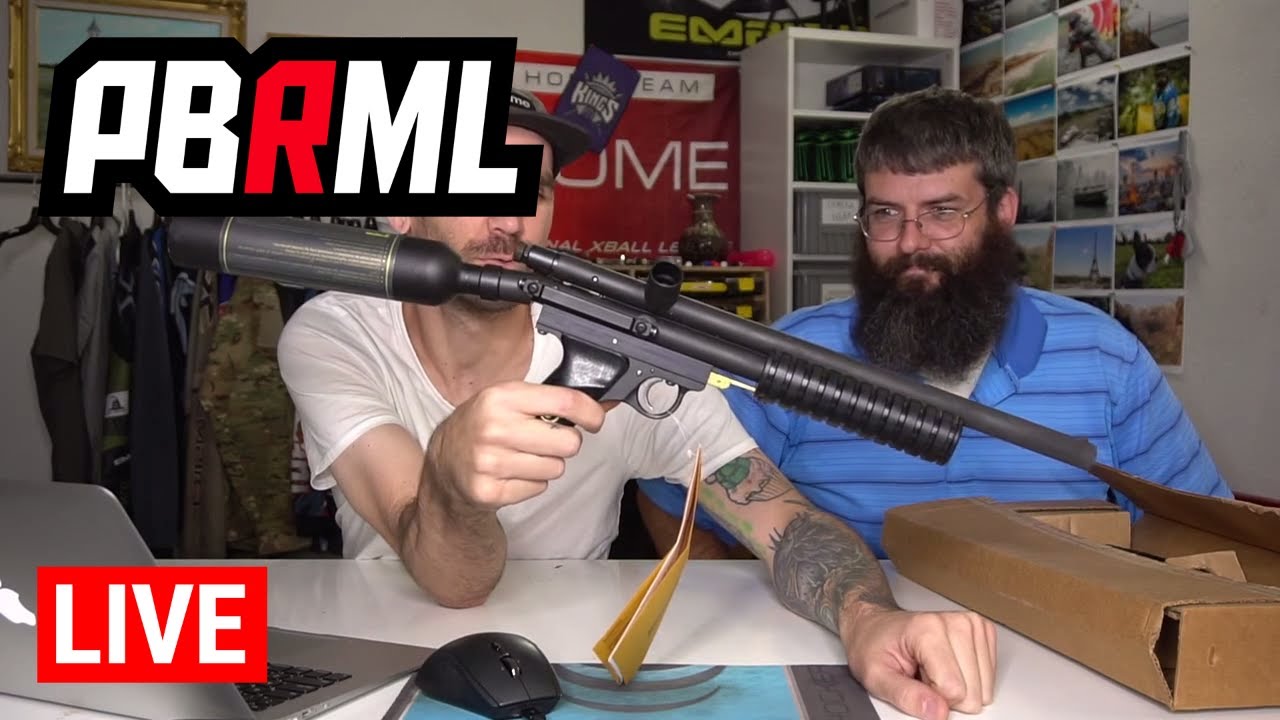 LIVE Old School Paintball Guns with Jake From NorCal