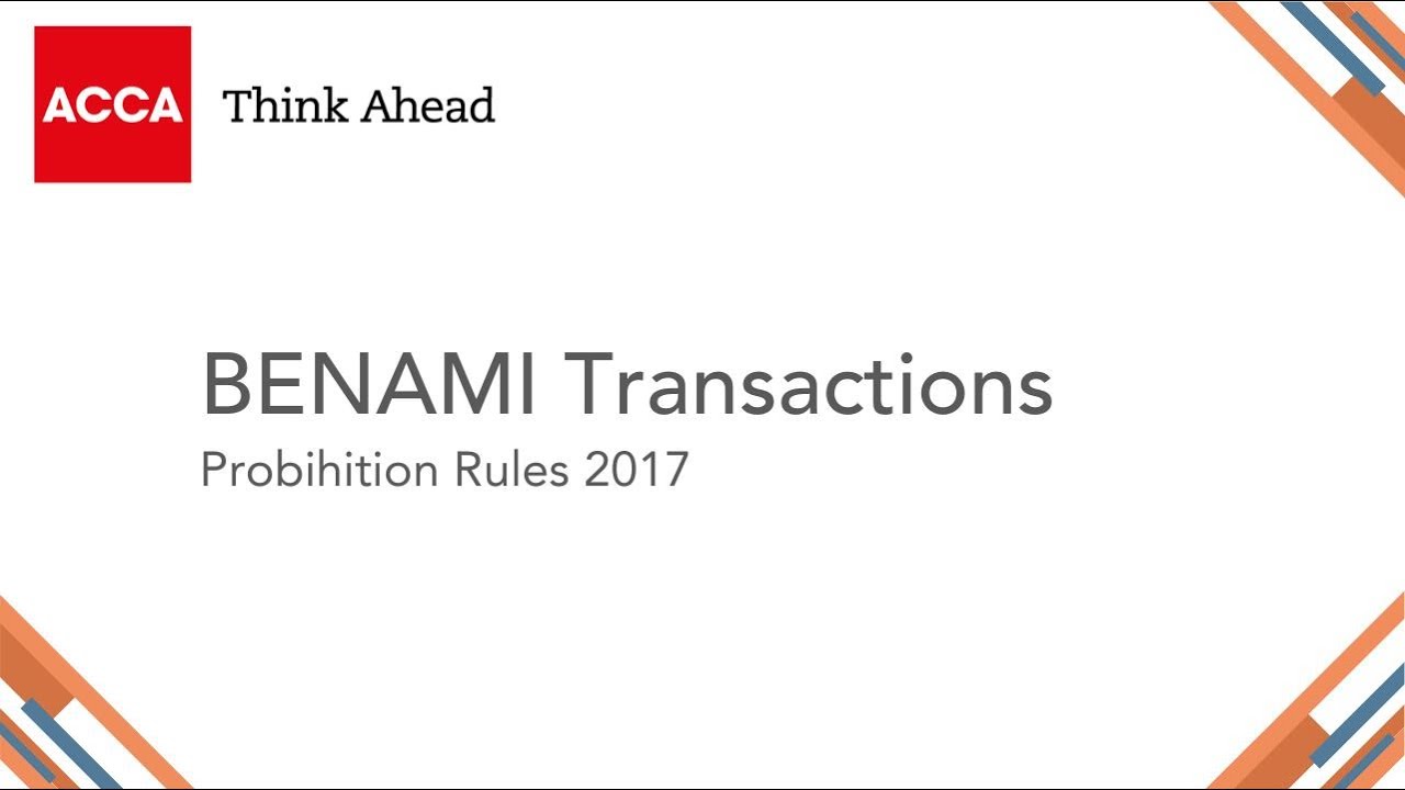 Benami Transactions (Prohibition) Rules, 2017 | Understanding Pakistan&rsquo;s Law on Hidden Assets