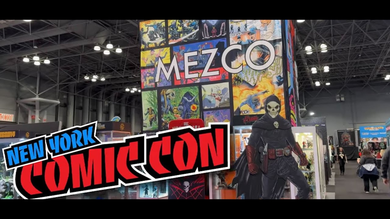 Mezco Toyz Booth Tour 2024 | New York Comic Con