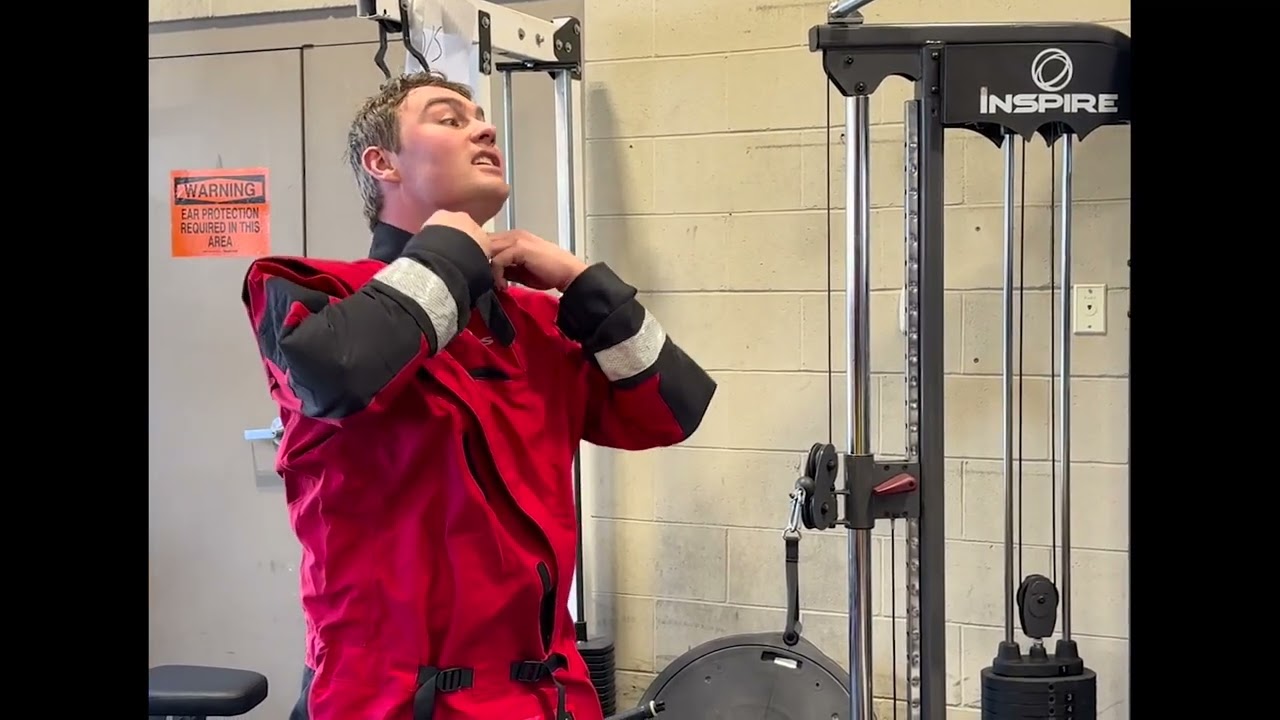 Doffing the Drysuit