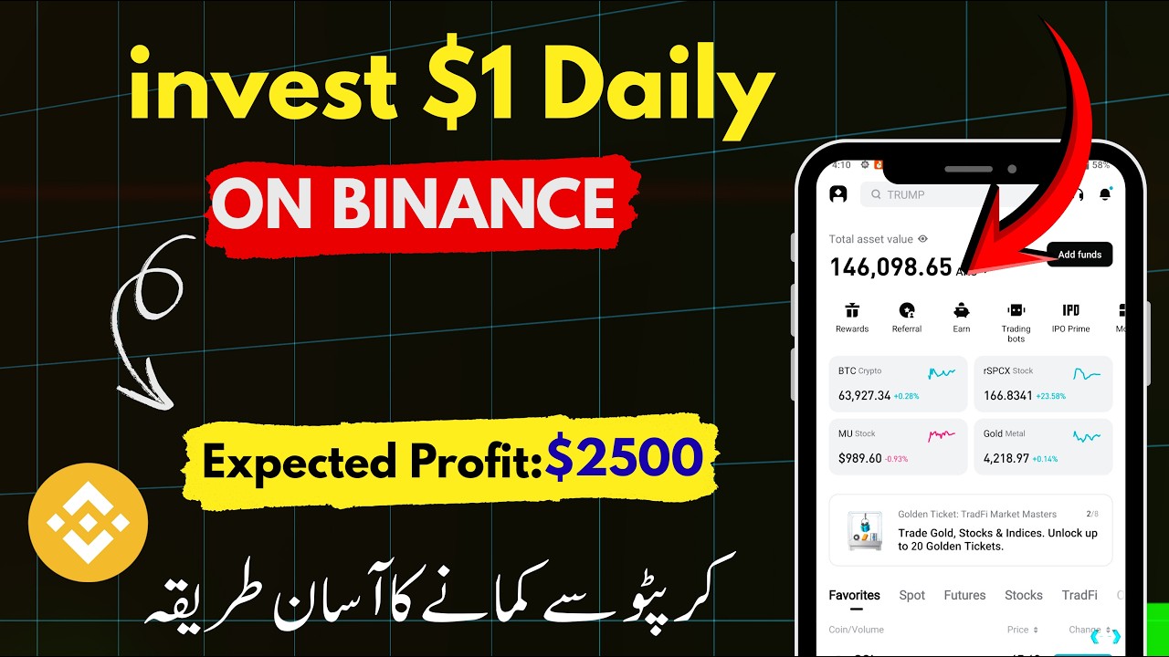 Invest Just $1 Daily on BINANCE | Auto Invest Full Guide 2026
