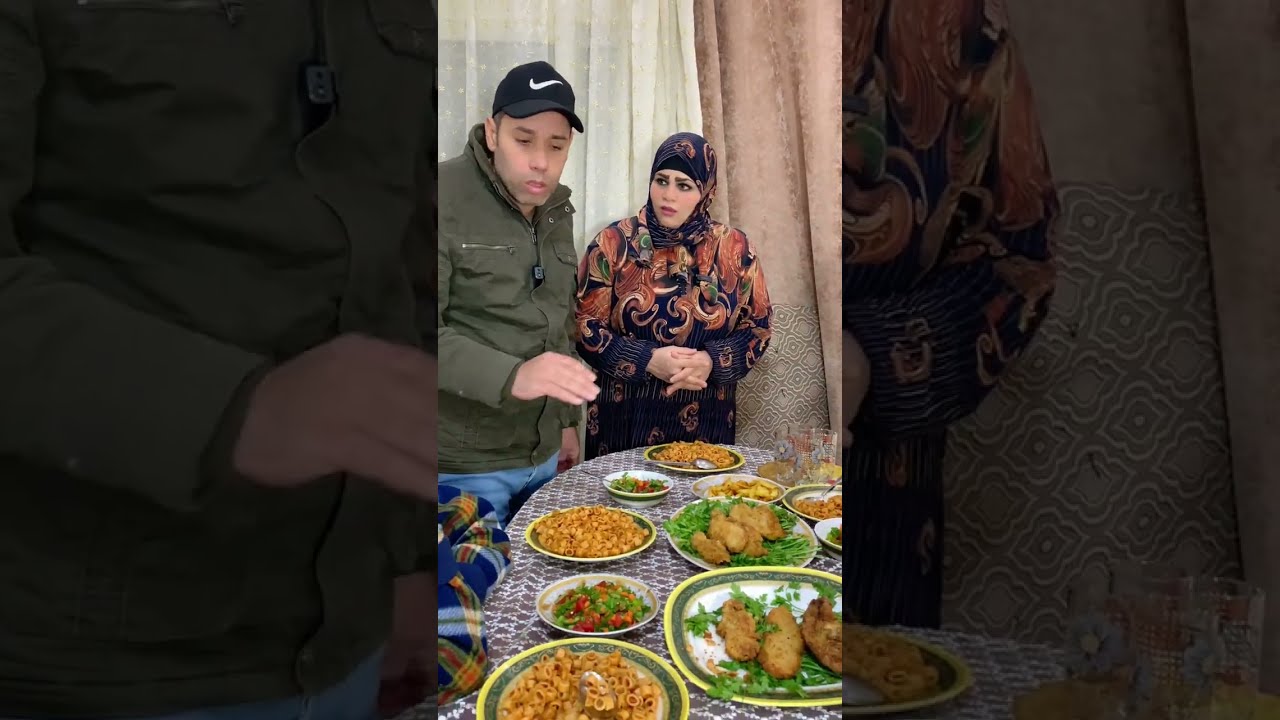 جوزي عزم أخواته علي الأكل ورفض أنهم ياكلو منه والسبب غير متوقع