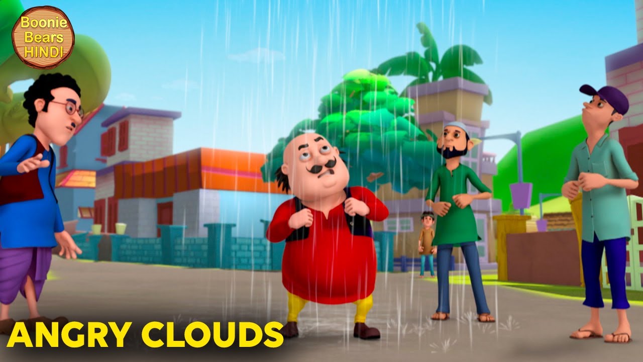 Angry Cloud | Motu Aur Patlu Ki Jodi | Motu Patlu Ep 4 | मोटू पतलू | Boonie Bears Hindi