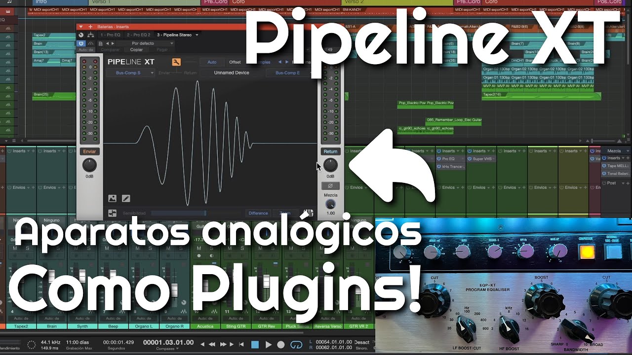 Pipeline XT: Como Utilizar Aparatos Analógicos Como Plugins en Studio One