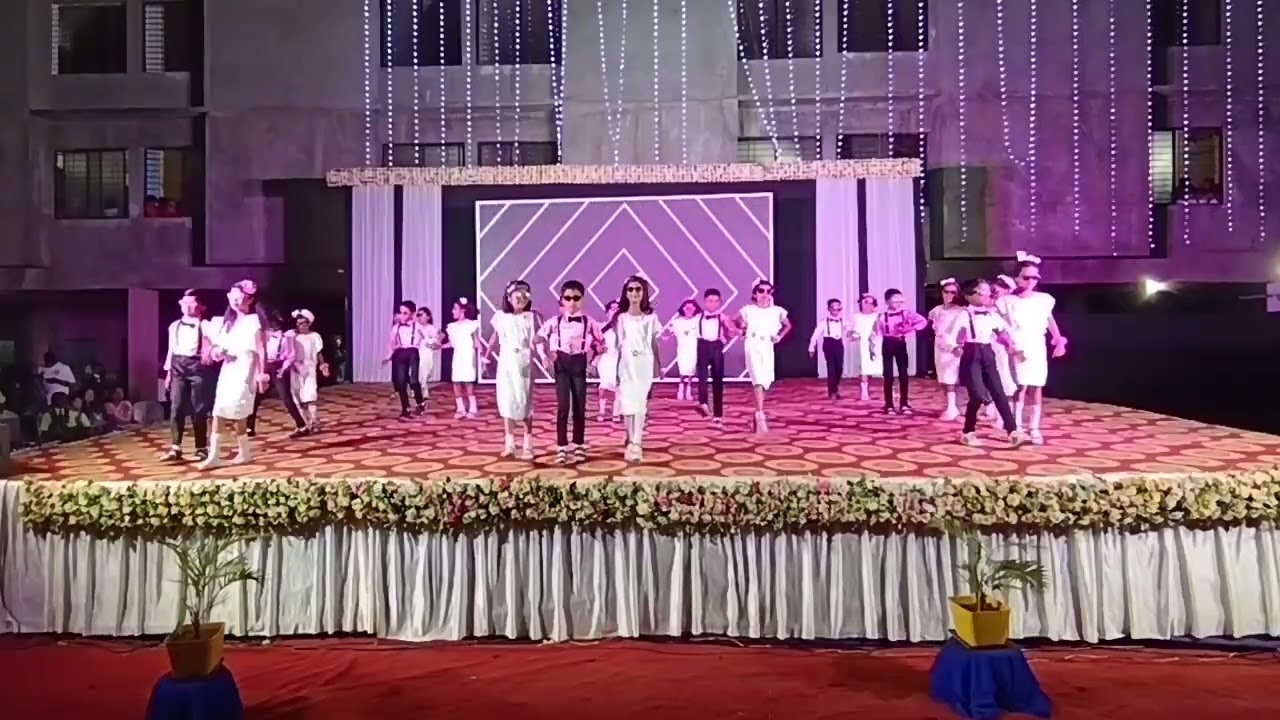 Bollywood remix school dance performance
