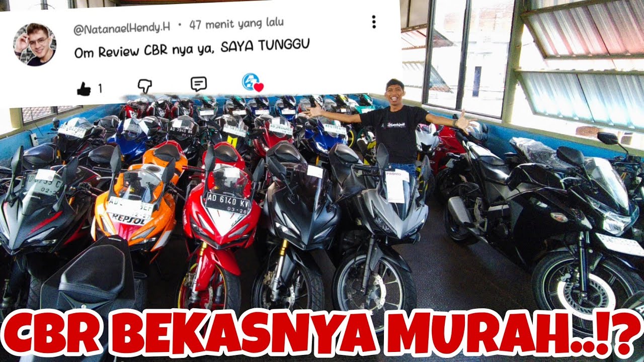 Balas Komentar : HONDA CBR BEKASNYA MURAH BANGET!? motor bekas murah - ANEKA JASA MOTOR SOLO 