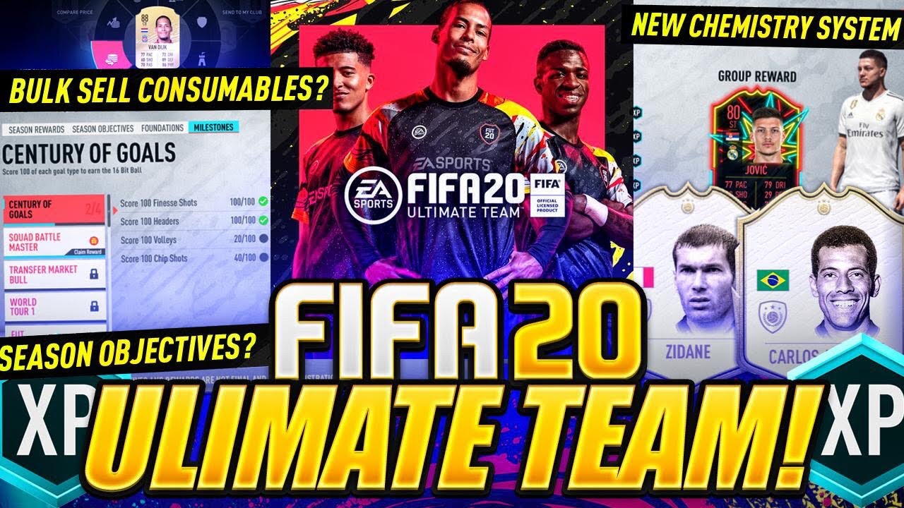 FIFA 20 ULTIMATE TEAM!