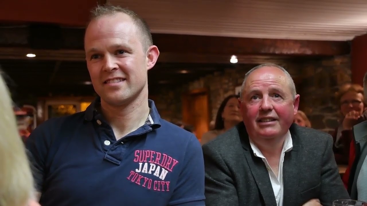 Tommy Walsh Former Kilkenny Hurler in Tullaroan for his Laochra Gael